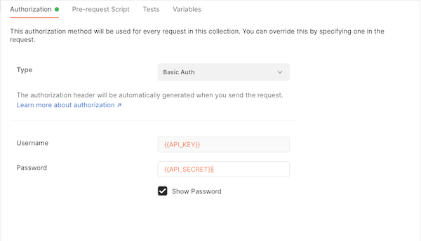 Basic Auth Form