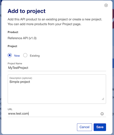 Project Form